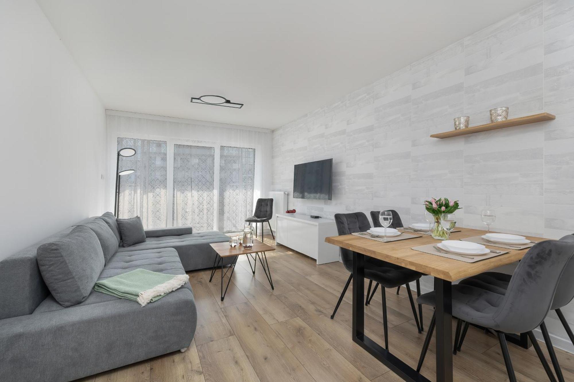 Wellness & Spa Resort Dziwnow Riverfront Apartments With Parking By Noclegi Renters Esterno foto